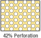 42% Perforation
